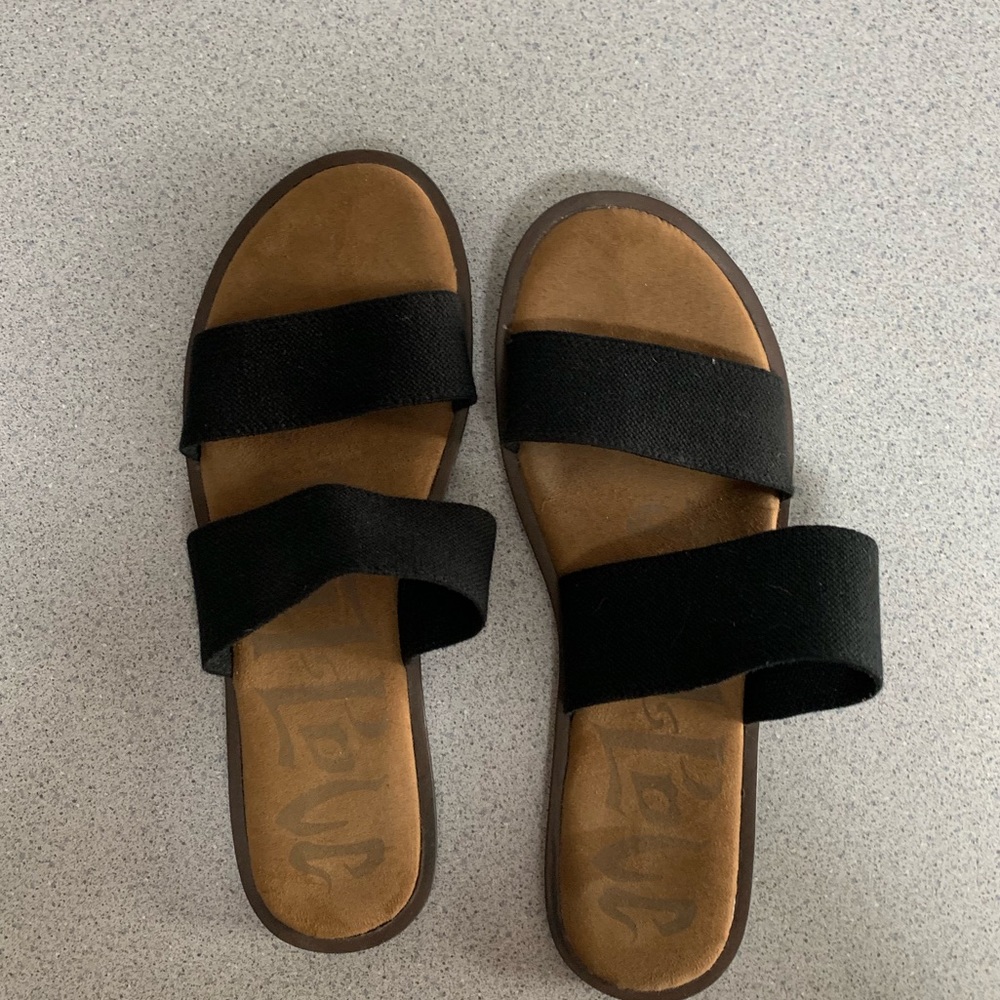 Slide on sandals